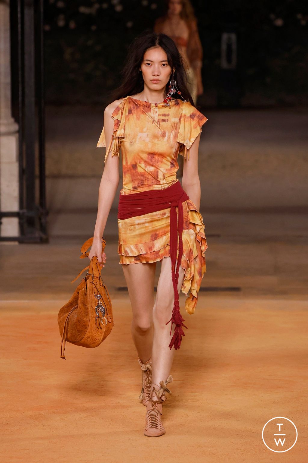 Fashion Week Paris Spring/Summer 2026 look 43 de la collection Isabel Marant womenswear