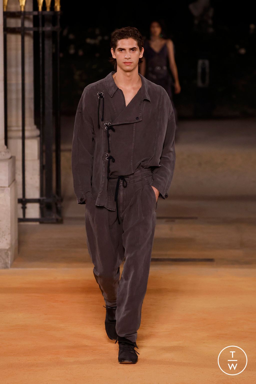 Fashion Week Paris Spring/Summer 2026 look 50 de la collection Isabel Marant womenswear