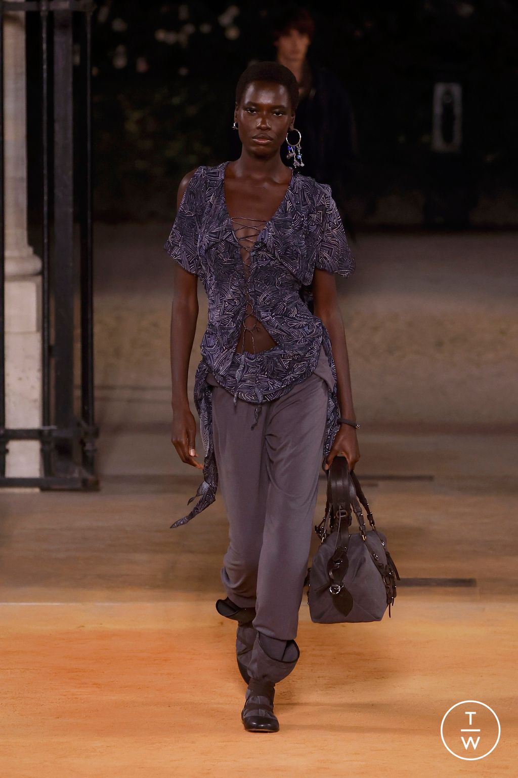 Fashion Week Paris Spring/Summer 2026 look 55 de la collection Isabel Marant womenswear