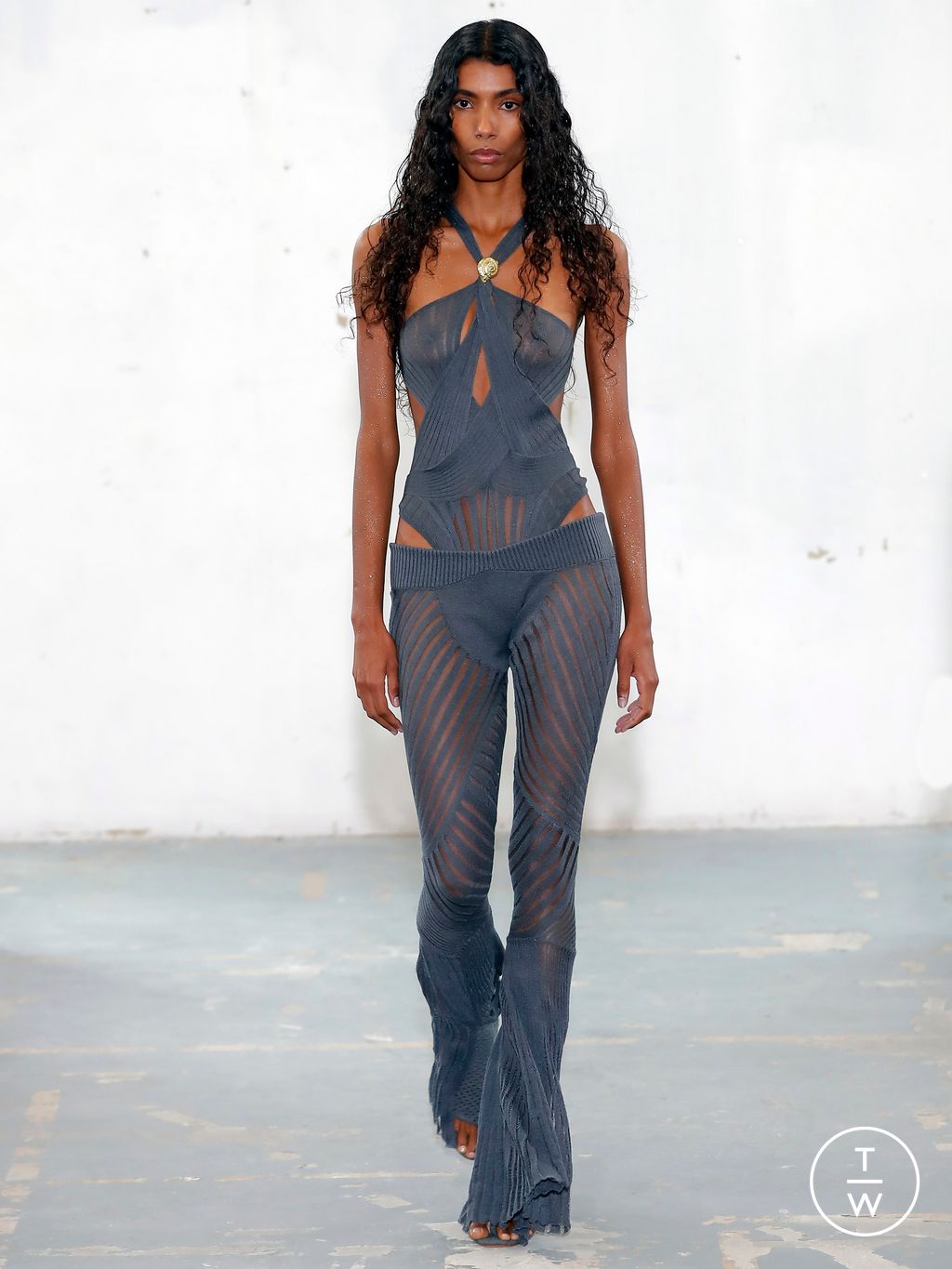 Fashion Week Paris Spring/Summer 2024 look 4 from the Isa Boulder collection womenswear