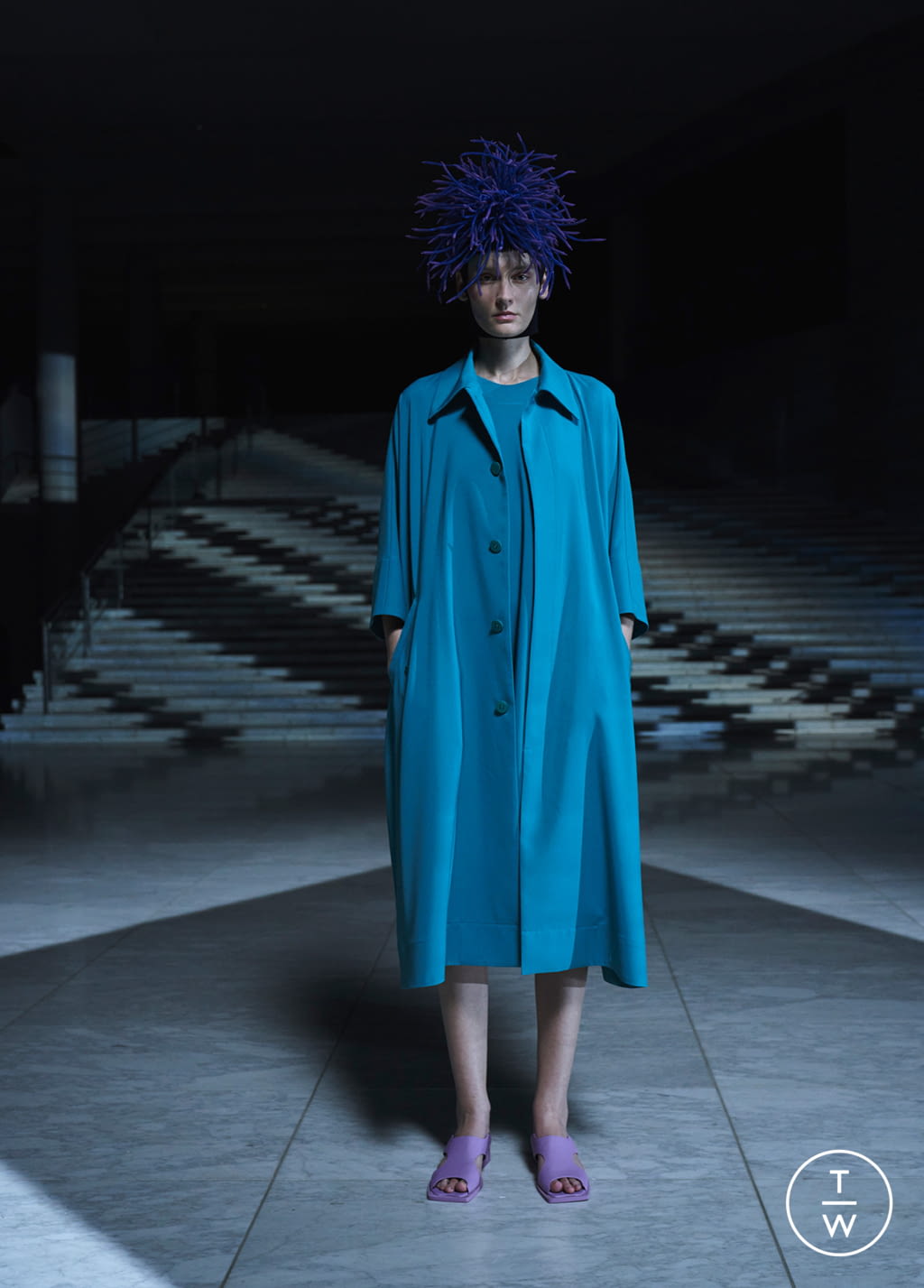 Fashion Week Paris Spring/Summer 2022 look 38 from the Issey Miyake collection 女装