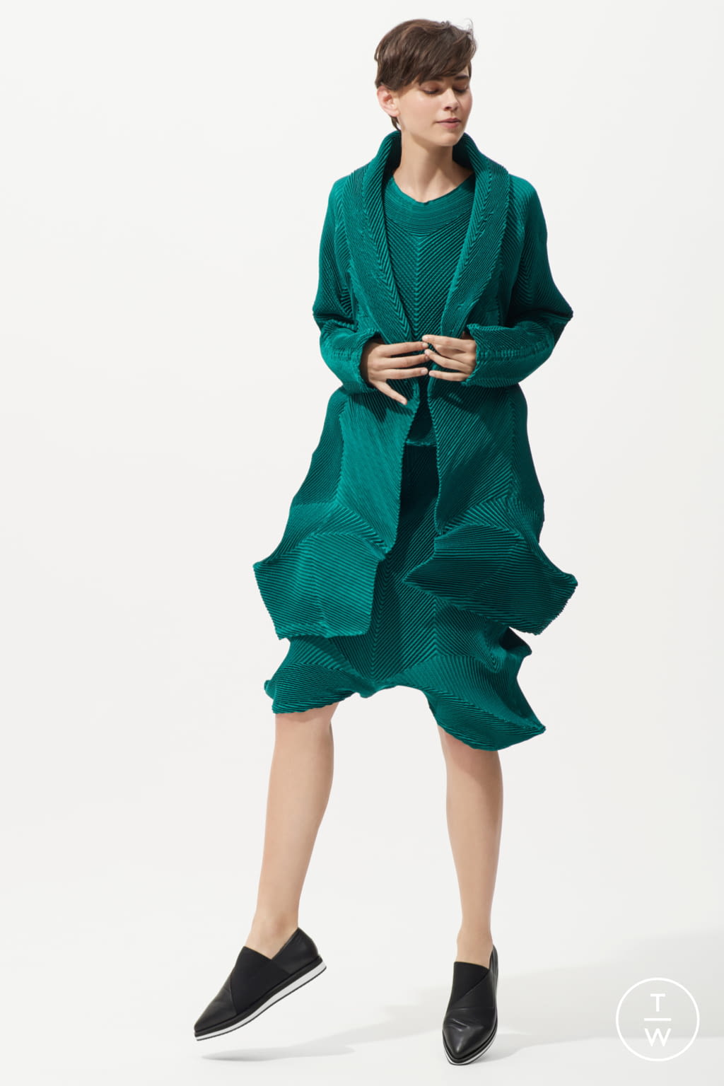 Fashion Week Paris Resort 2019 look 5 de la collection Issey Miyake womenswear