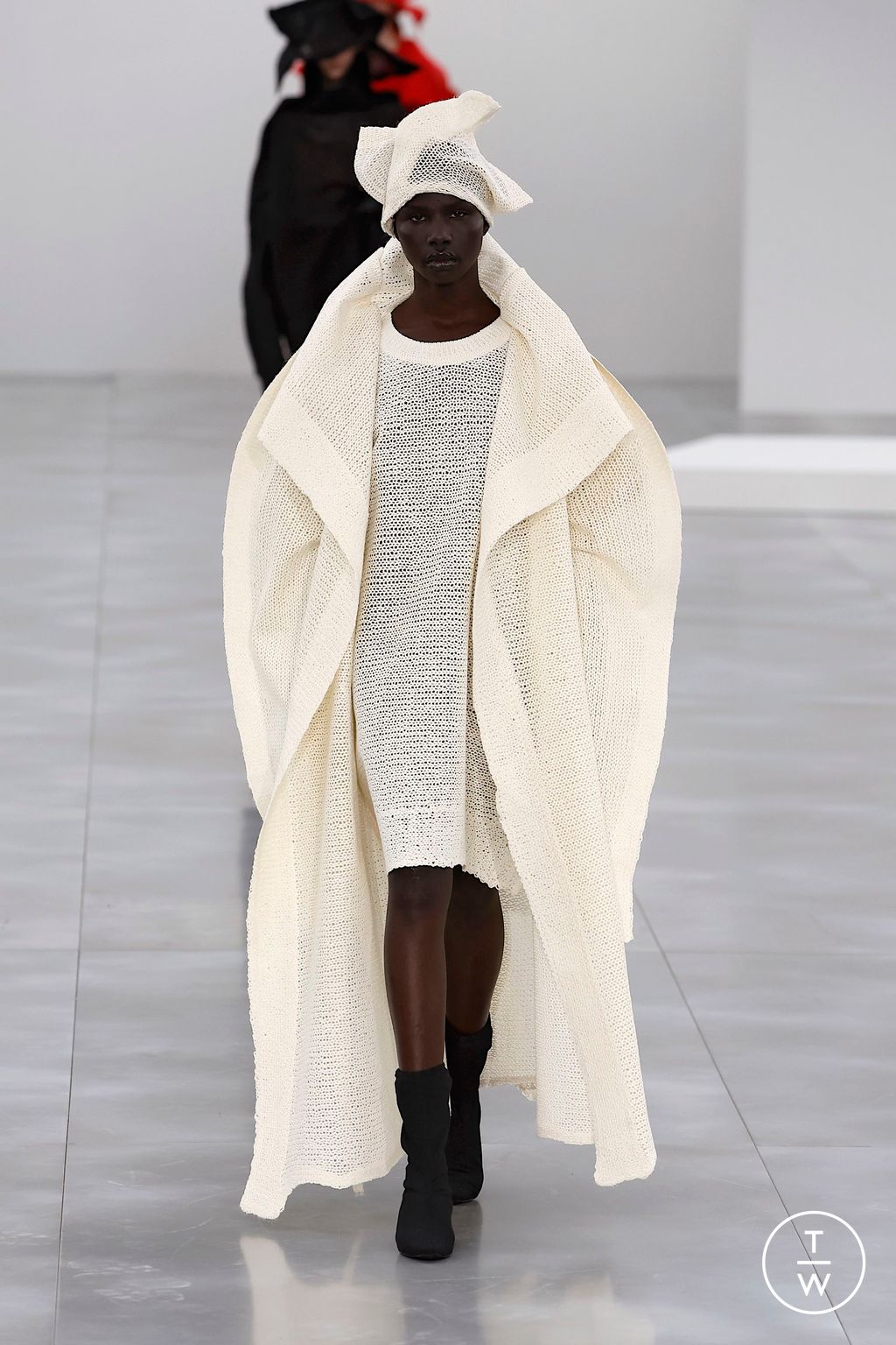 Fashion Week Paris Fall/Winter 2025 look 47 from the Issey Miyake collection womenswear