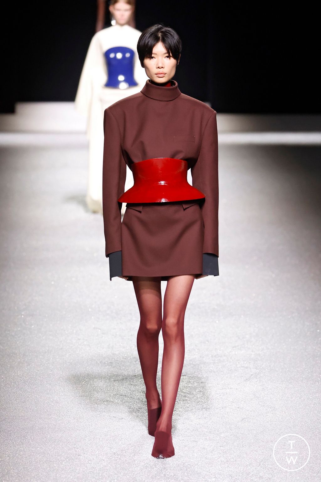 Fashion Week Paris Fall/Winter 2026 look 49 from the Issey Miyake collection womenswear