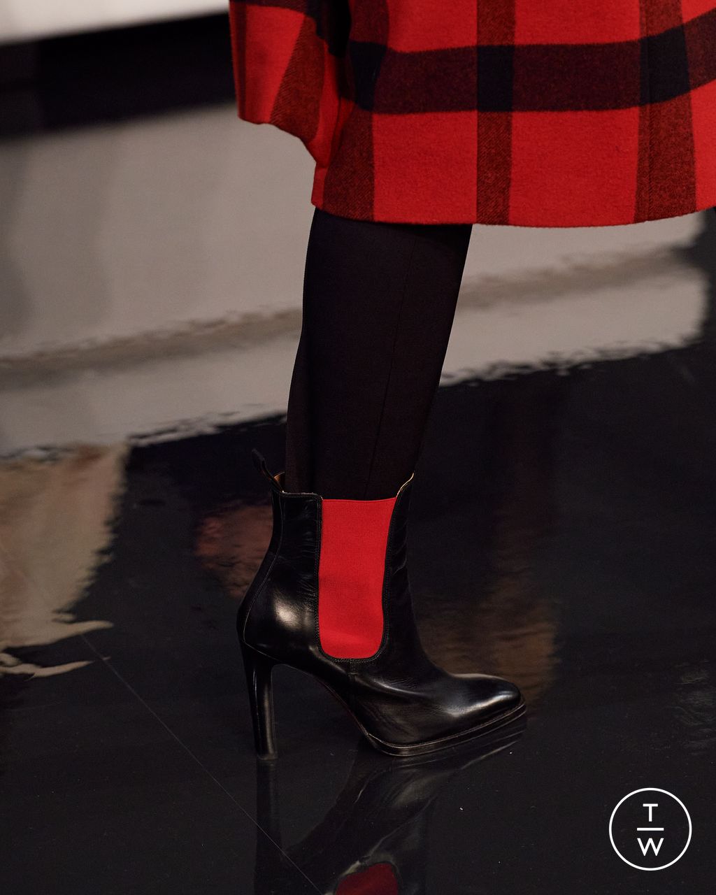 Fashion Week New York Fall/Winter 2022 look 4 de la collection Ralph Lauren womenswear accessories