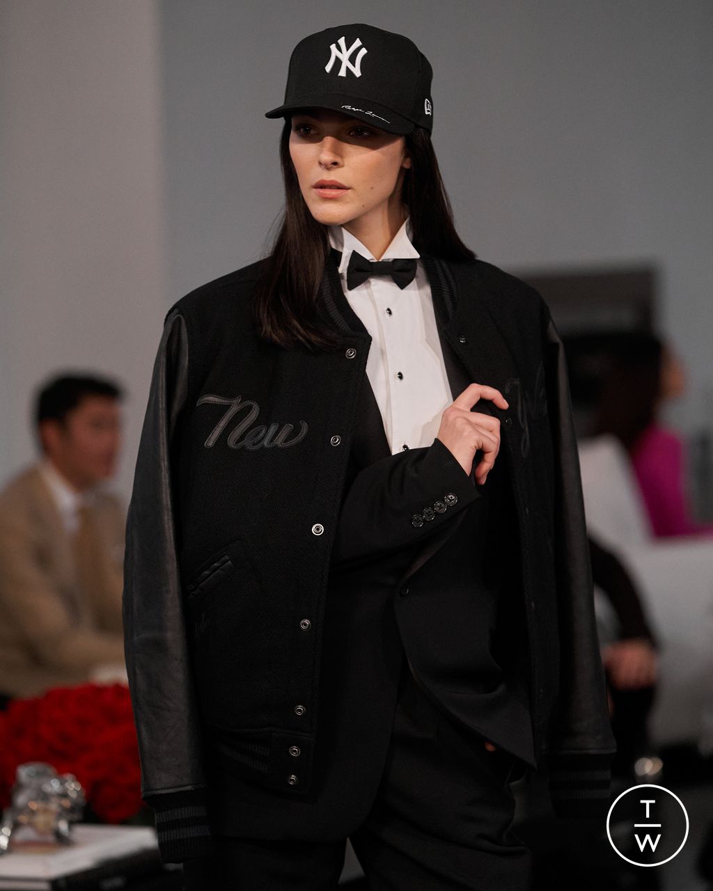 Fashion Week New York Fall/Winter 2022 look 39 from the Ralph Lauren collection womenswear accessories