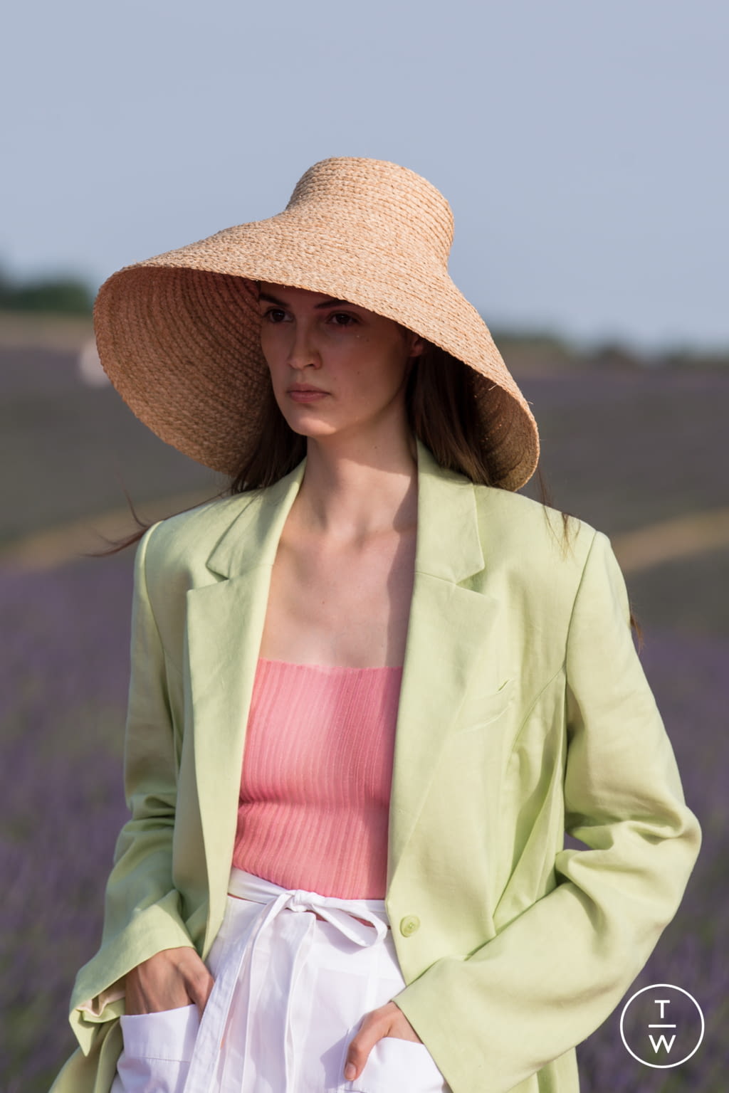 Fashion Week Paris Spring/Summer 2020 look 26 from the Jacquemus collection womenswear accessories