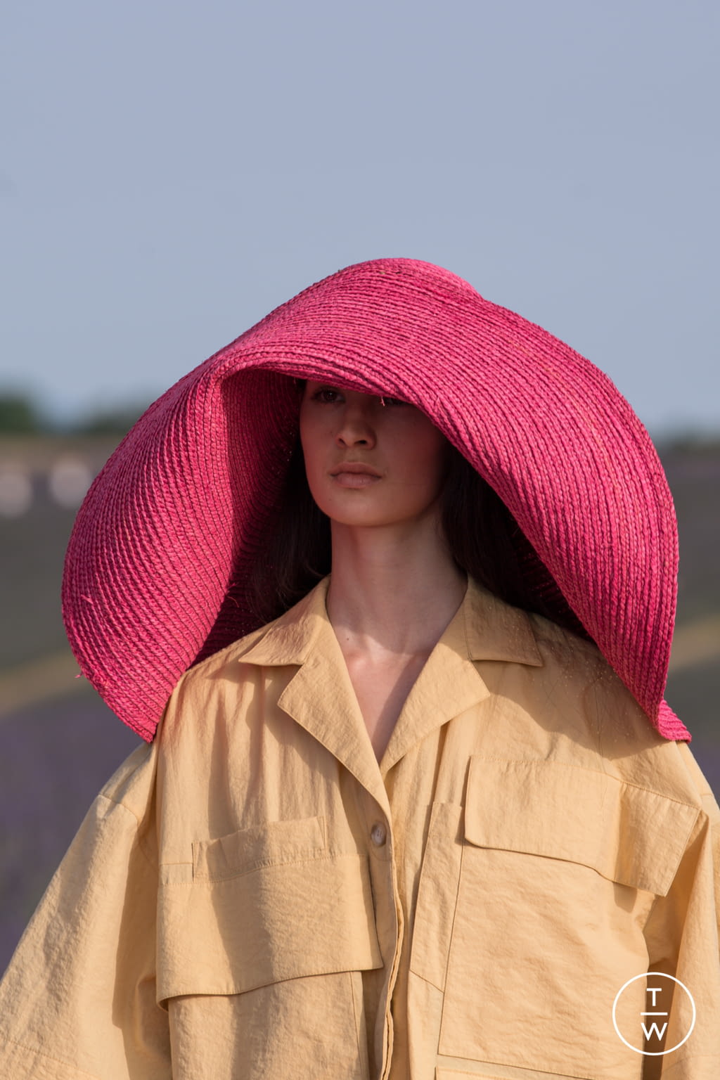 Fashion Week Paris Spring/Summer 2020 look 27 from the Jacquemus collection womenswear accessories