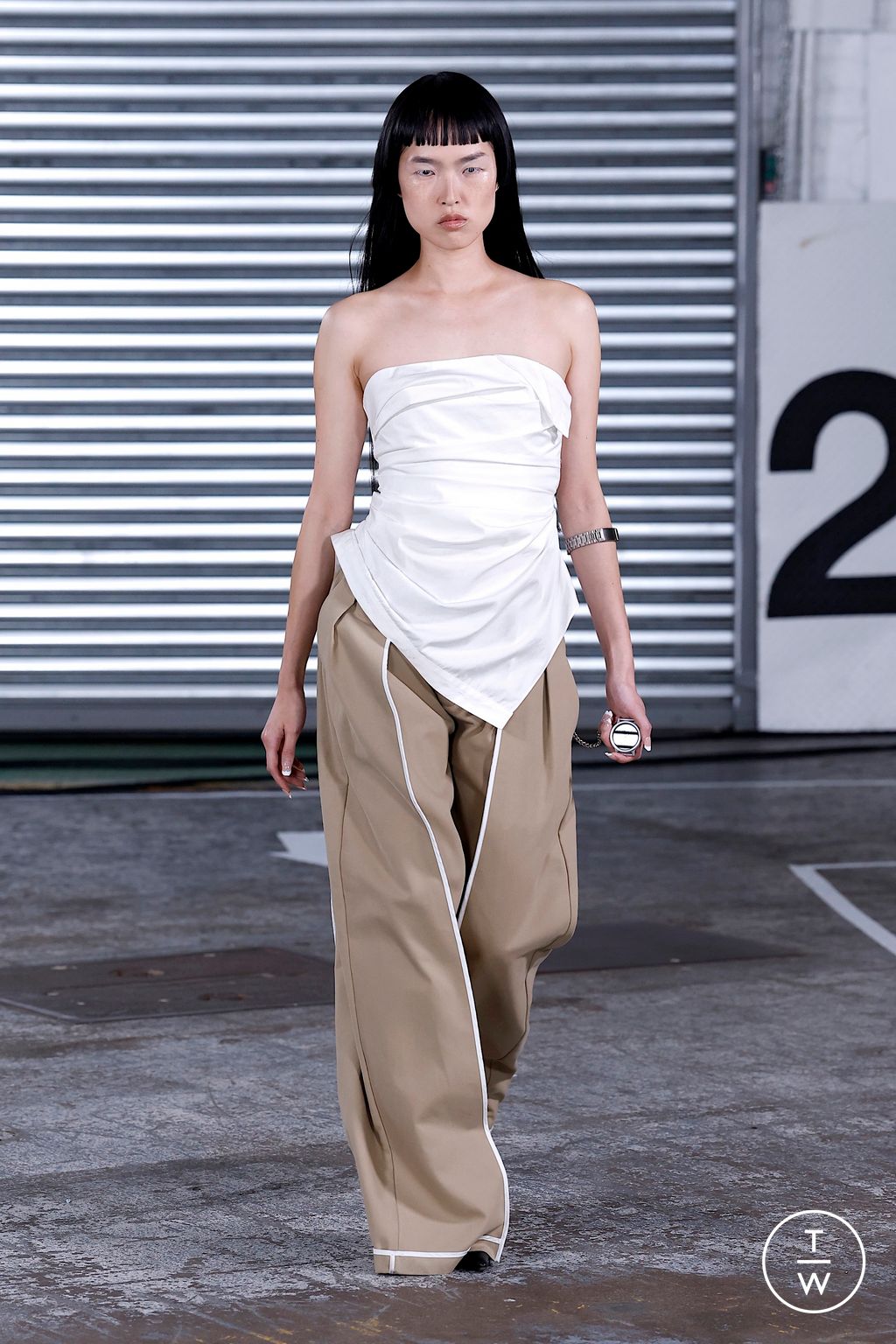 Fashion Week New York Spring/Summer 2026 look 1 from the Jane Wade collection 女装