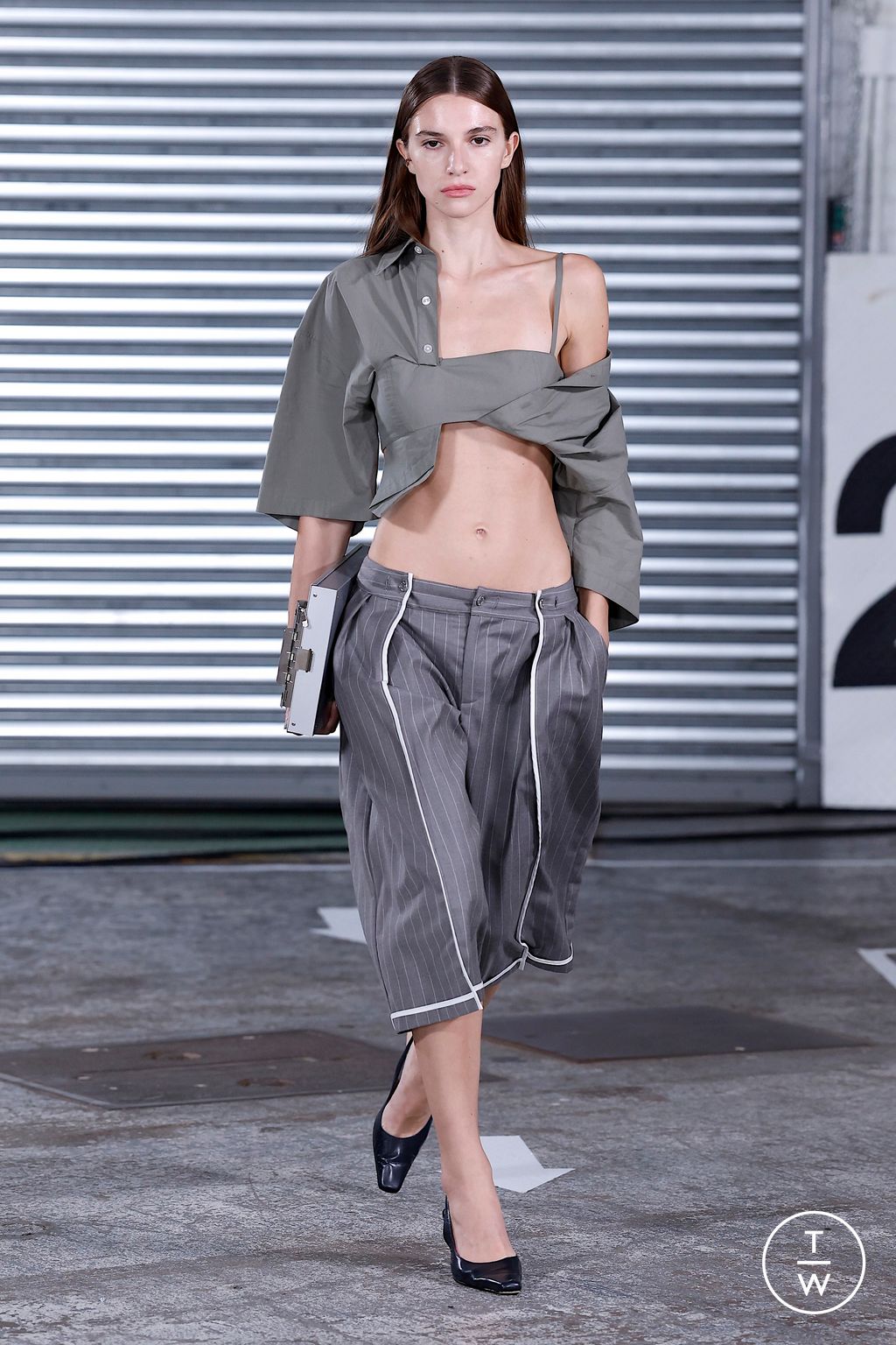 Fashion Week New York Spring/Summer 2026 look 6 from the Jane Wade collection womenswear