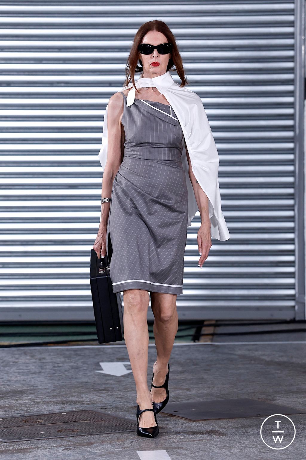 Fashion Week New York Spring/Summer 2026 look 7 de la collection Jane Wade womenswear