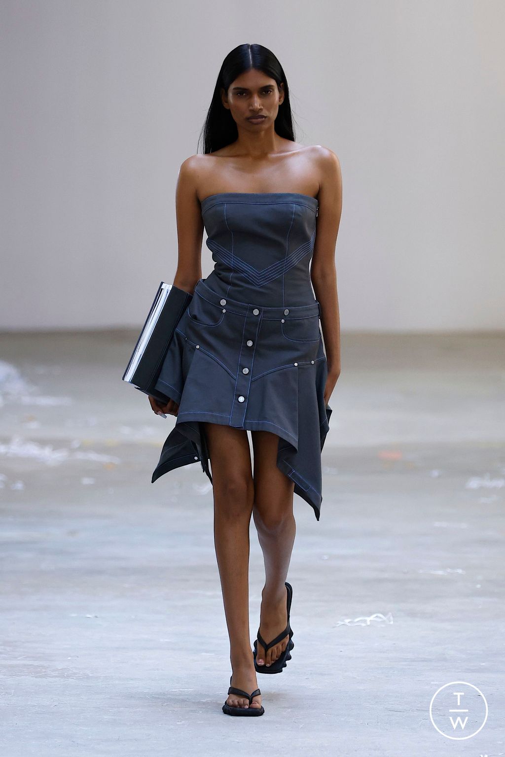 Fashion Week New York Spring-Summer 2025 look 3 from the Jane Wade collection womenswear