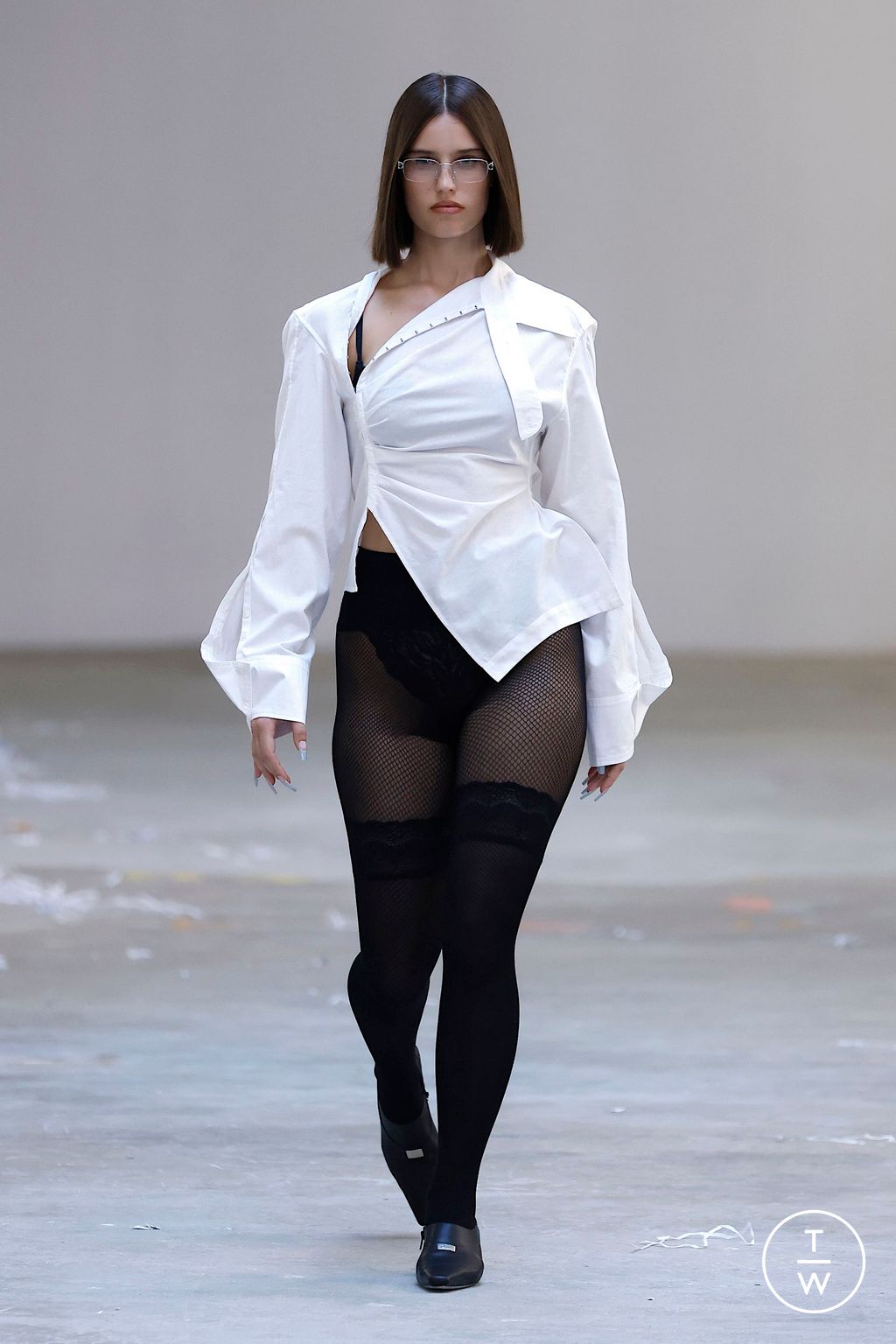 Fashion Week New York Spring-Summer 2025 look 5 from the Jane Wade collection 女装