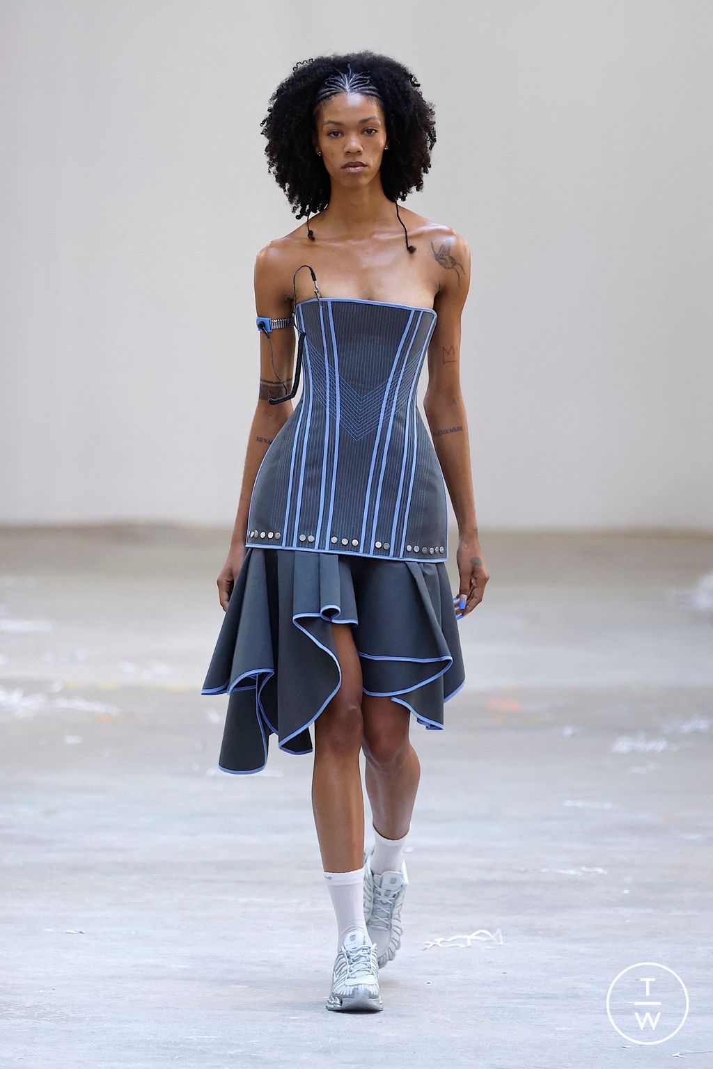 Fashion Week New York Spring-Summer 2025 look 8 from the Jane Wade collection 女装