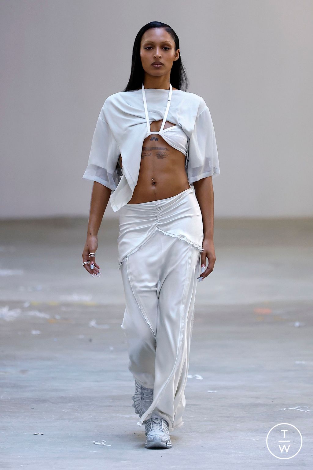 Fashion Week New York Spring-Summer 2025 look 14 from the Jane Wade collection womenswear