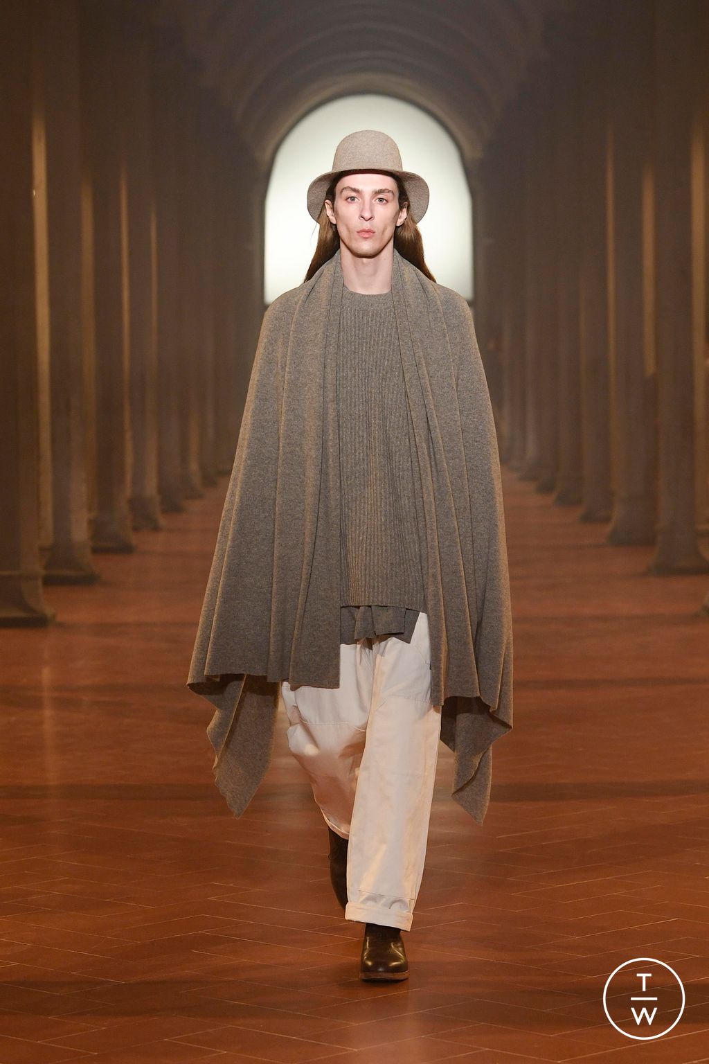 Fashion Week Florence - Pitti Fall/Winter 2023 look 6 from the Jan-Jan Van Essche collection 男装
