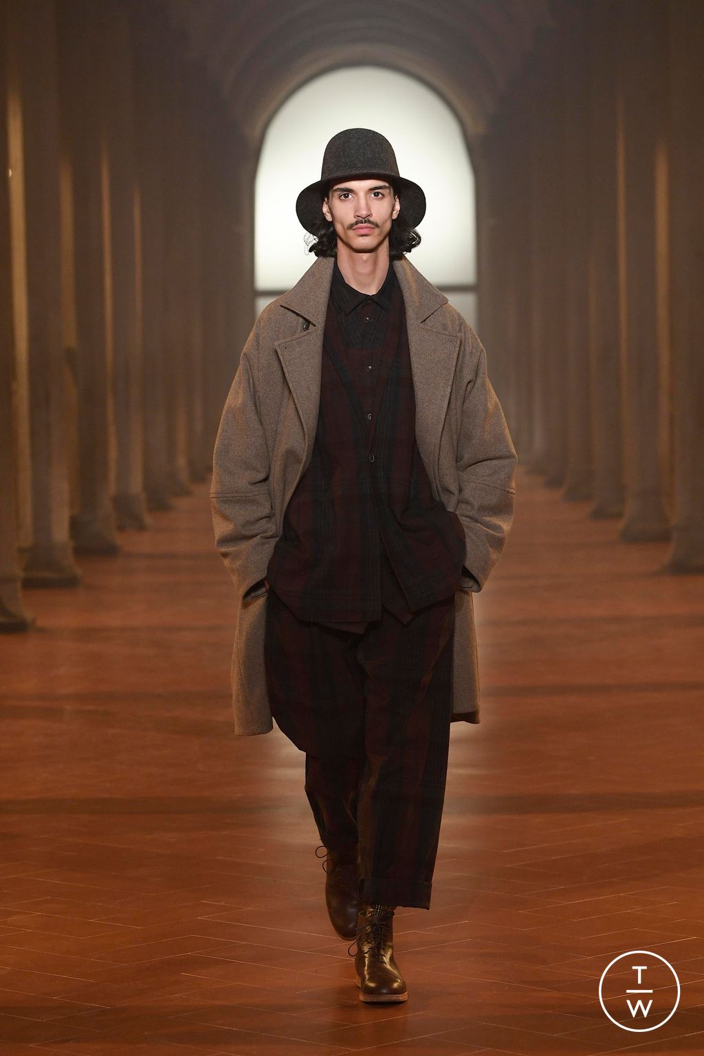 Fashion Week Florence - Pitti Fall/Winter 2023 look 11 from the Jan-Jan Van Essche collection menswear