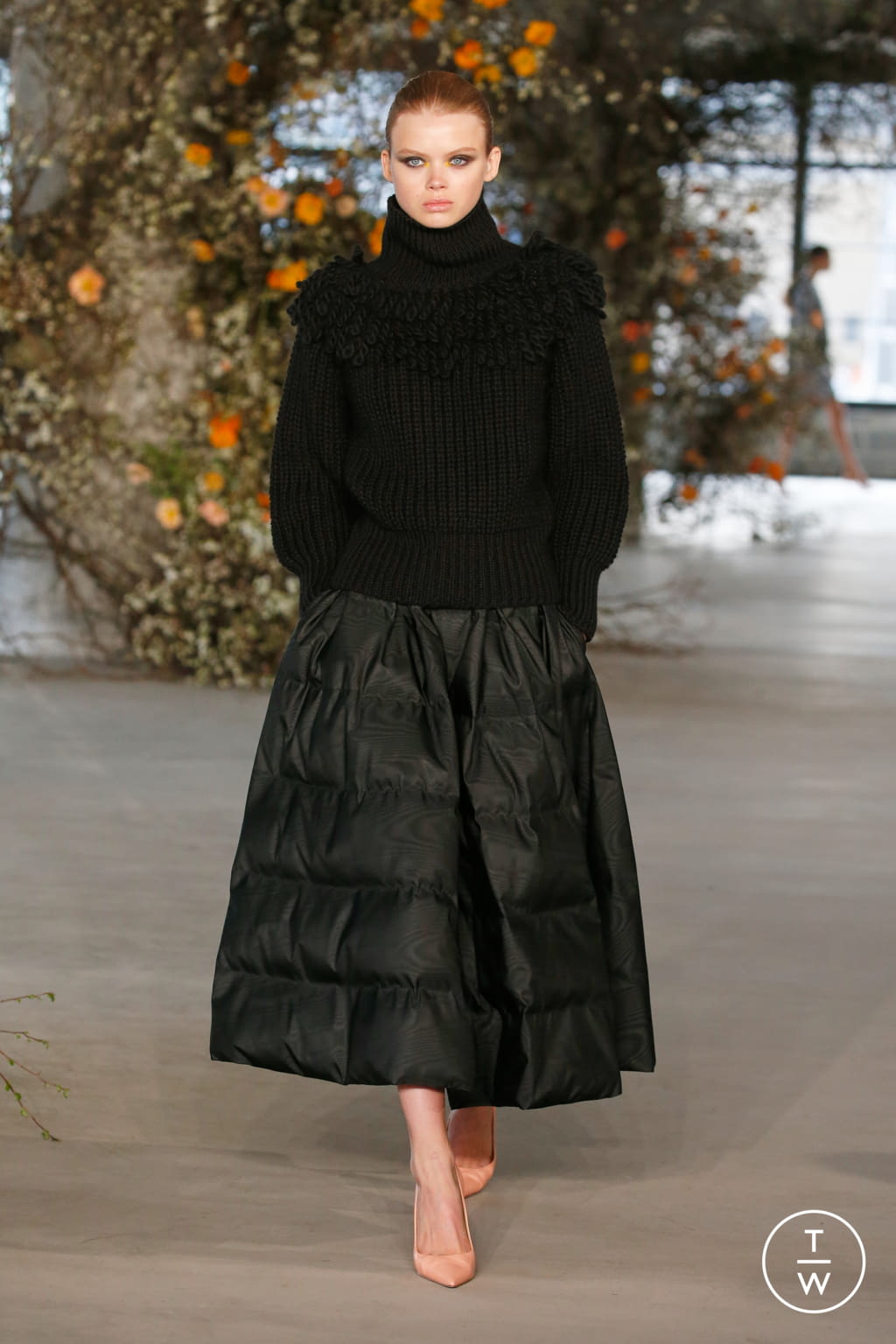 Fashion Week New York Fall/Winter 2022 look 14 de la collection Jason Wu womenswear