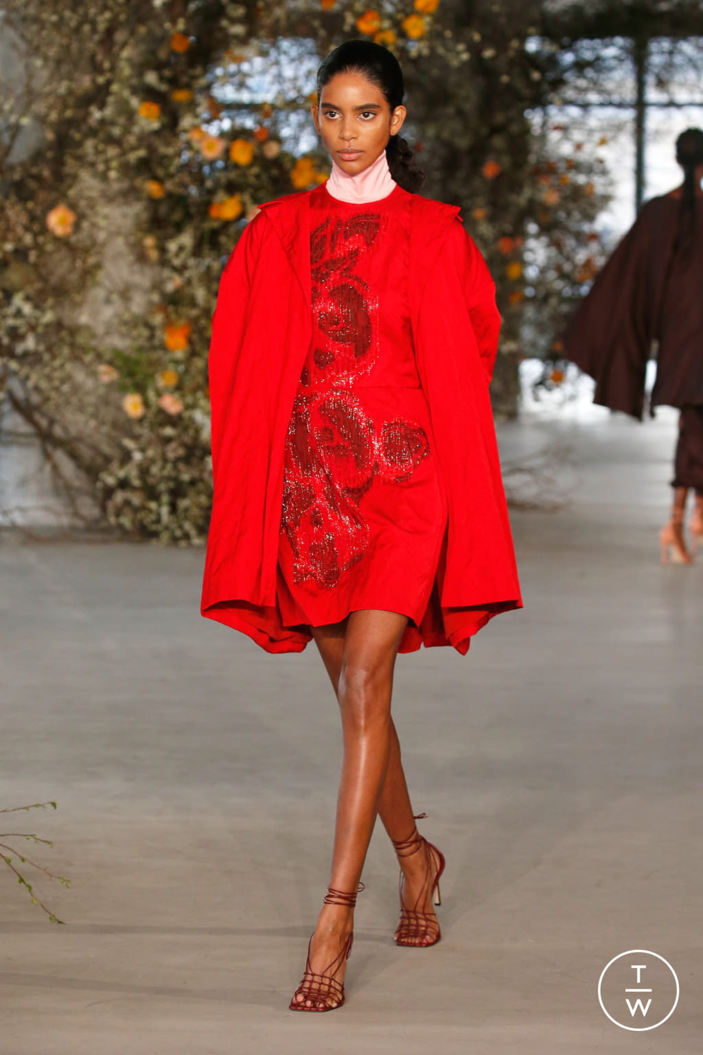 Fashion Week New York Fall/Winter 2022 look 25 de la collection Jason Wu womenswear