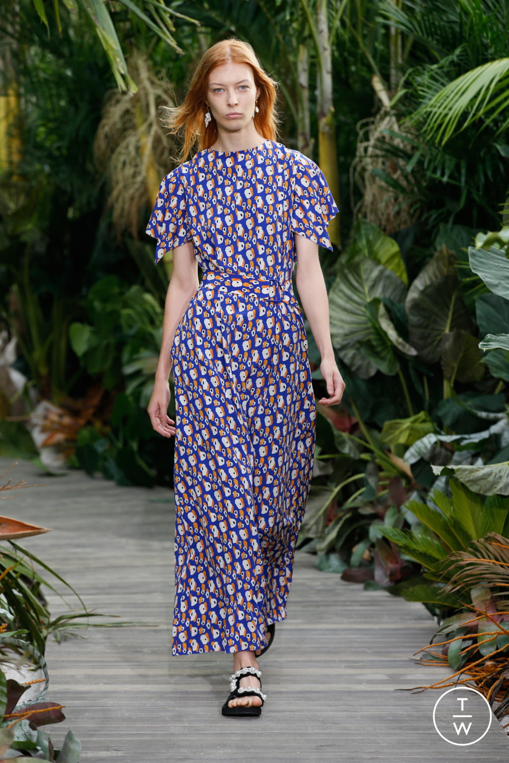 Fashion Week New York Spring/Summer 2021 look 12 from the Jason Wu collection womenswear