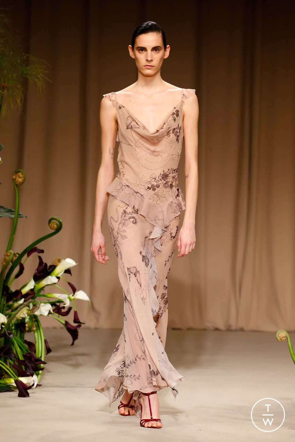 Fashion Week New York Fall/Winter 2023 look 19 de la collection Jason Wu womenswear