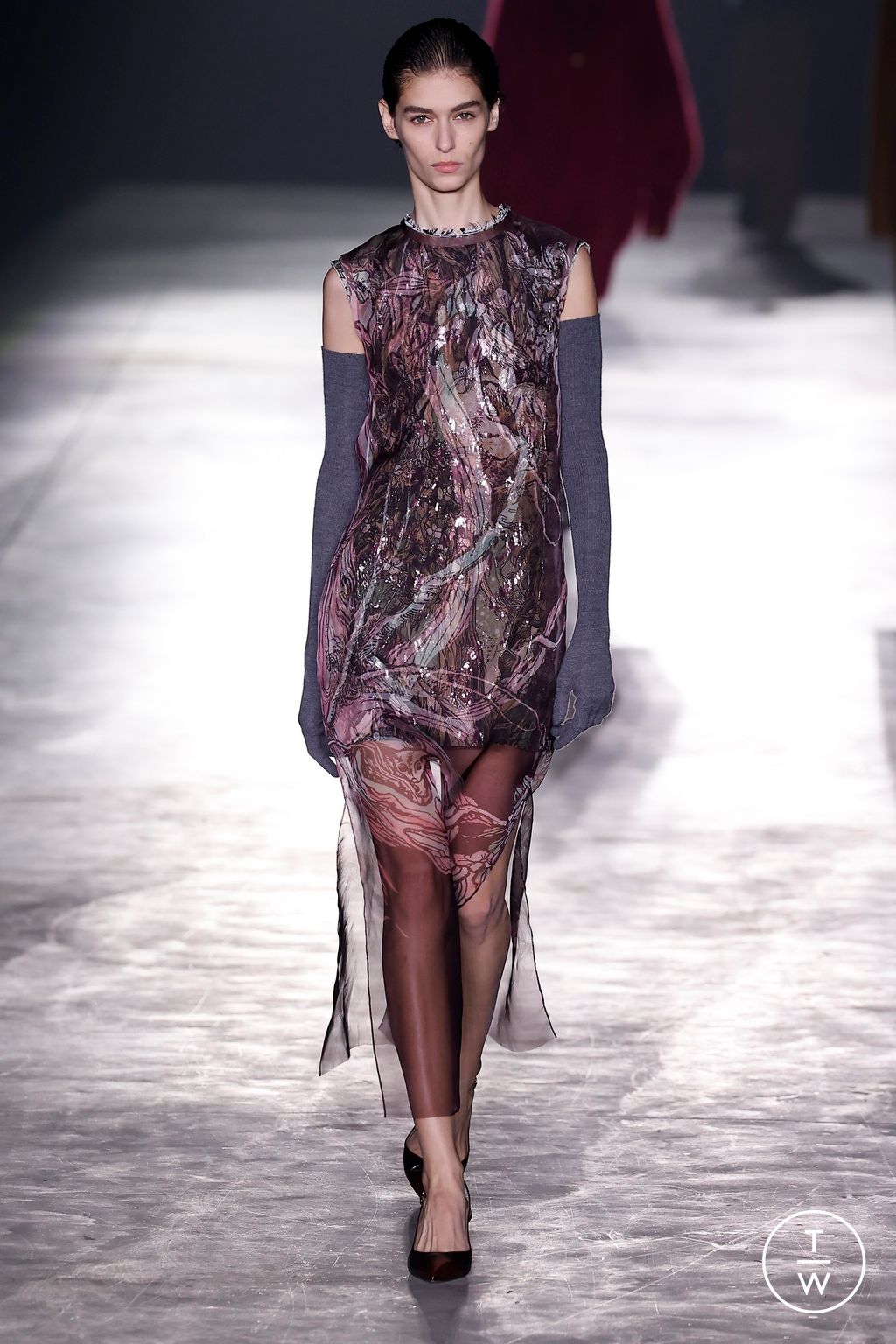 Fashion Week New York Fall/Winter 2024 look 11 from the Jason Wu collection womenswear
