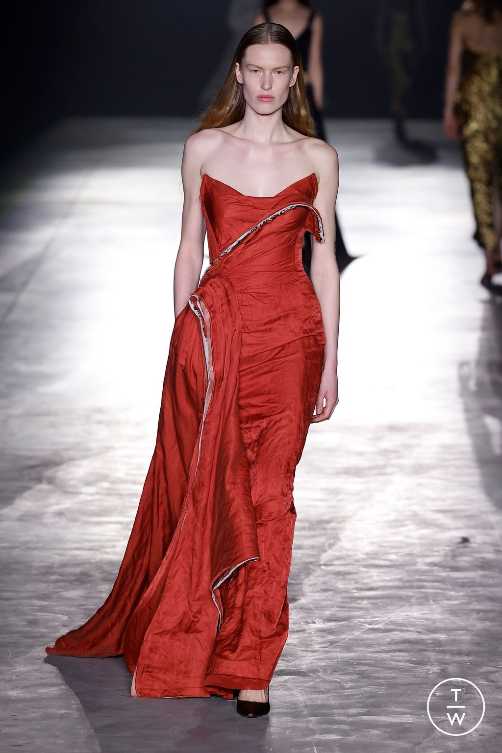 Fashion Week New York Fall/Winter 2024 look 35 from the Jason Wu collection 女装
