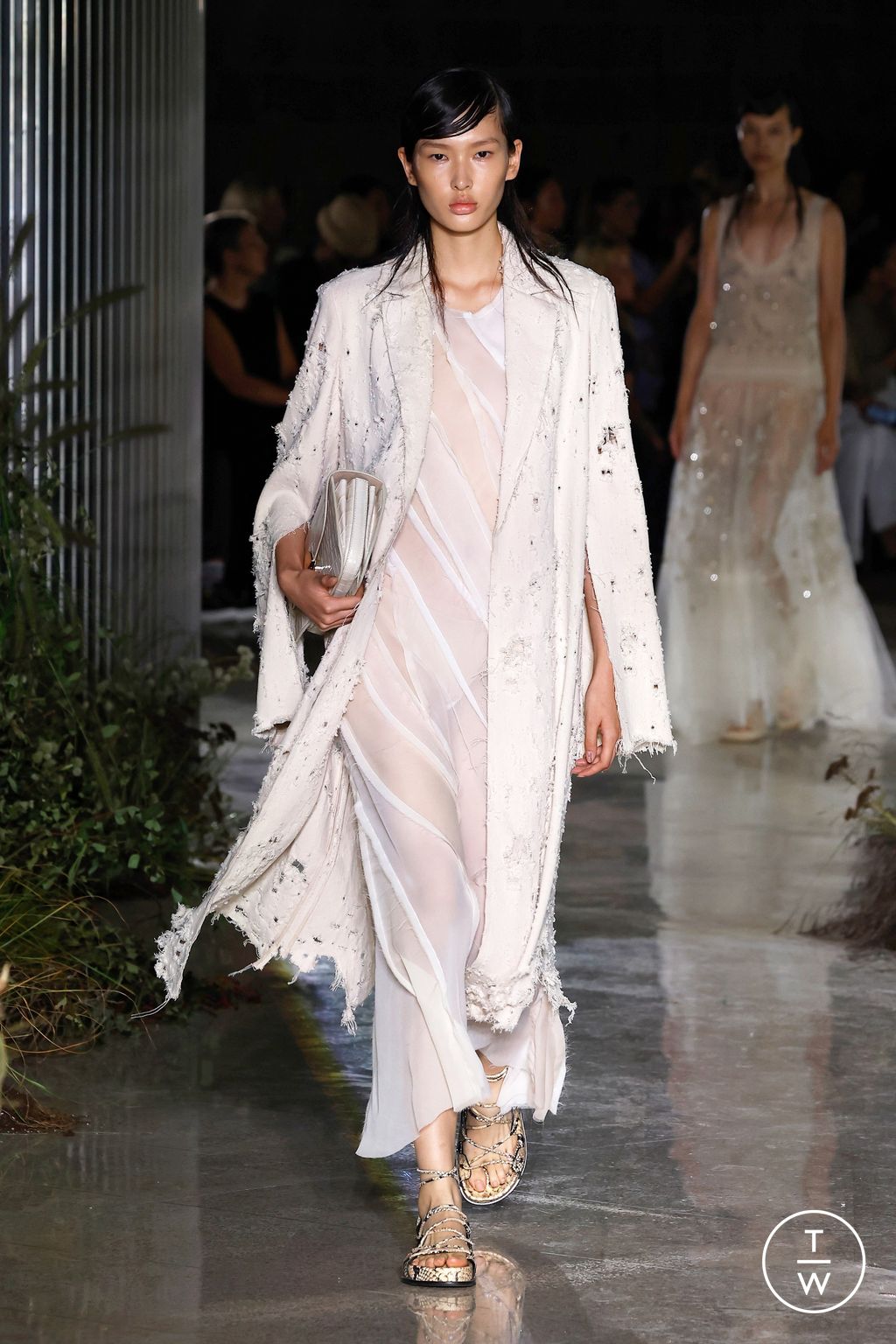 Fashion Week New York Spring/Summer 2024 look 4 de la collection Jason Wu womenswear