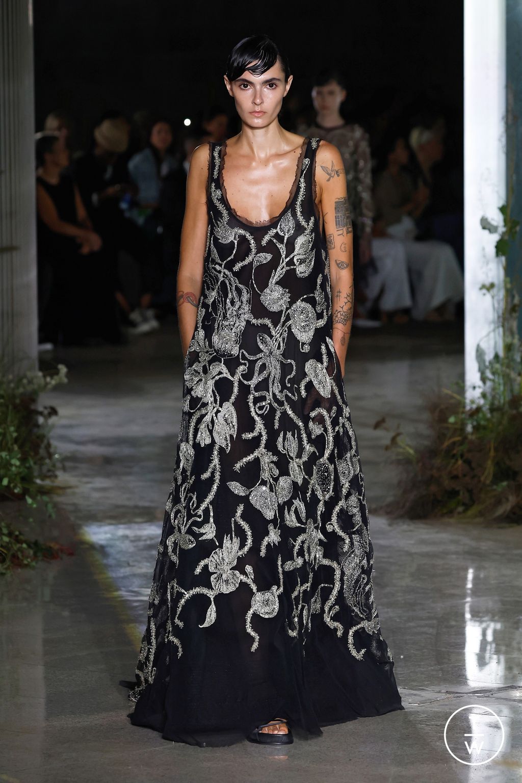 Fashion Week New York Spring/Summer 2024 look 13 from the Jason Wu collection womenswear