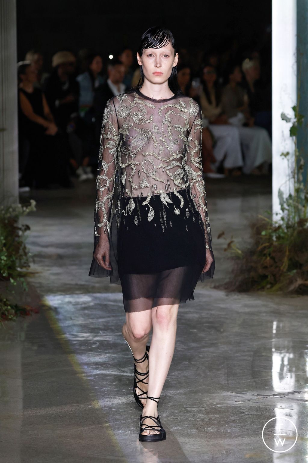 Fashion Week New York Spring/Summer 2024 look 14 from the Jason Wu collection womenswear