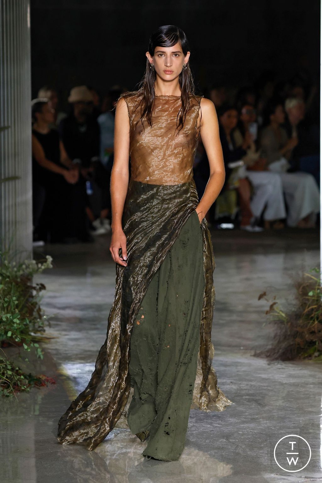 Fashion Week New York Spring/Summer 2024 look 27 from the Jason Wu collection womenswear