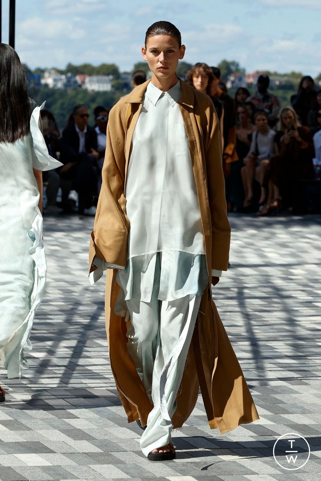 Fashion Week New York Spring/Summer 2025 look 34 from the Jason Wu collection 女装