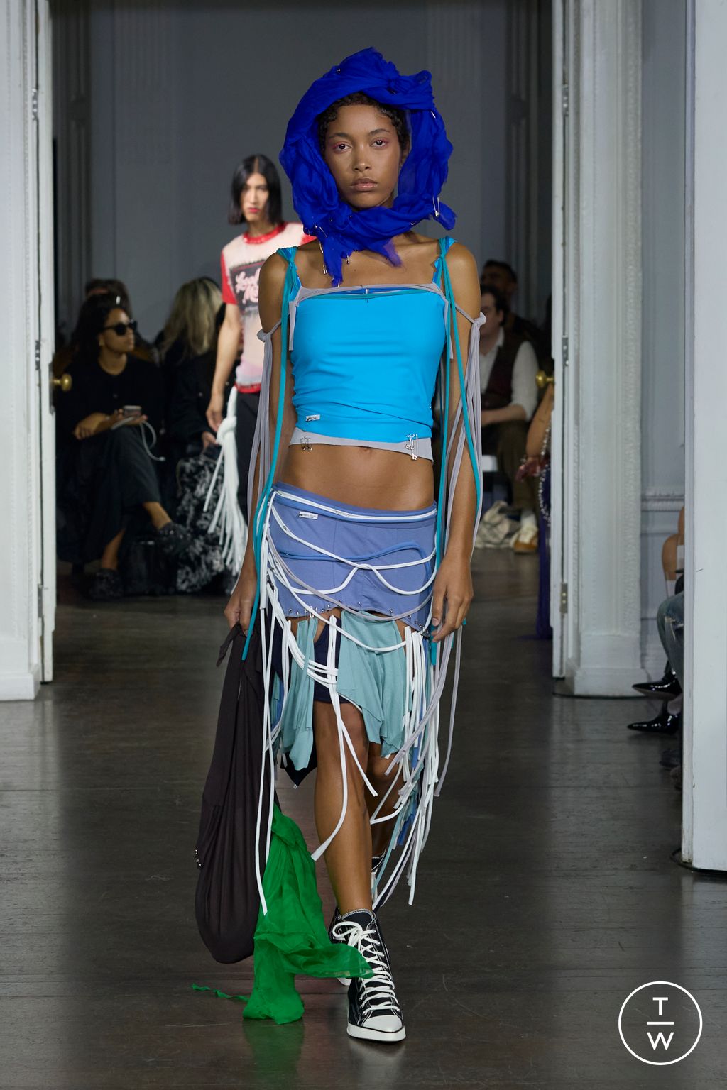 Fashion Week London Spring/Summer 2026 look 7 from the Jawara Alleyne collection womenswear