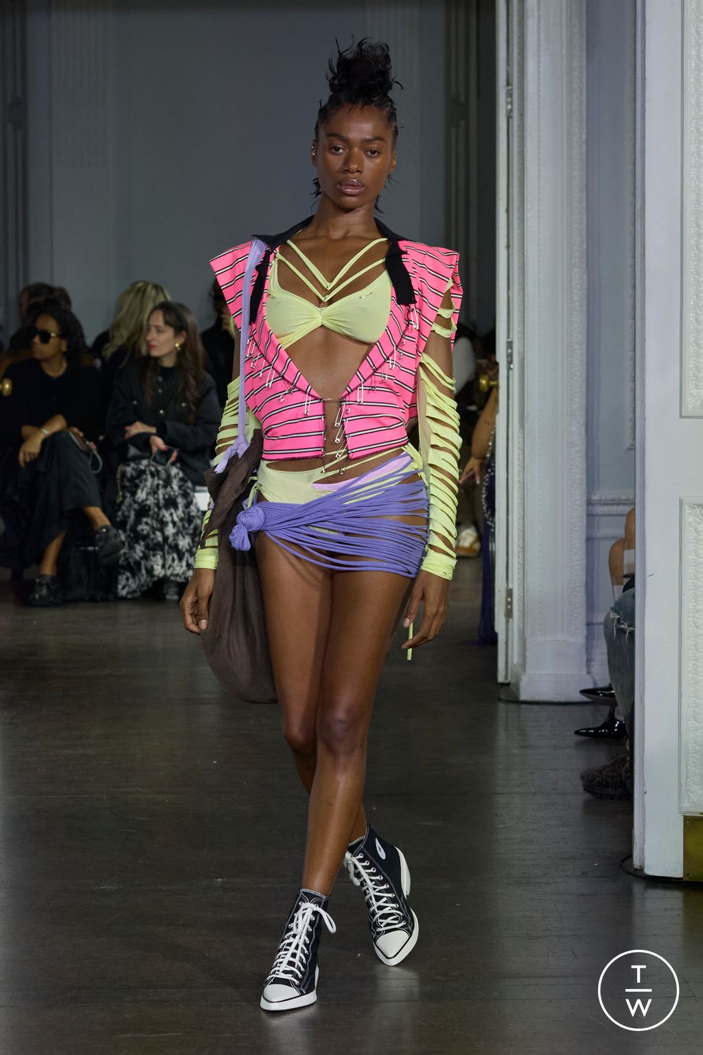 Fashion Week London Spring/Summer 2026 look 9 from the Jawara Alleyne collection womenswear