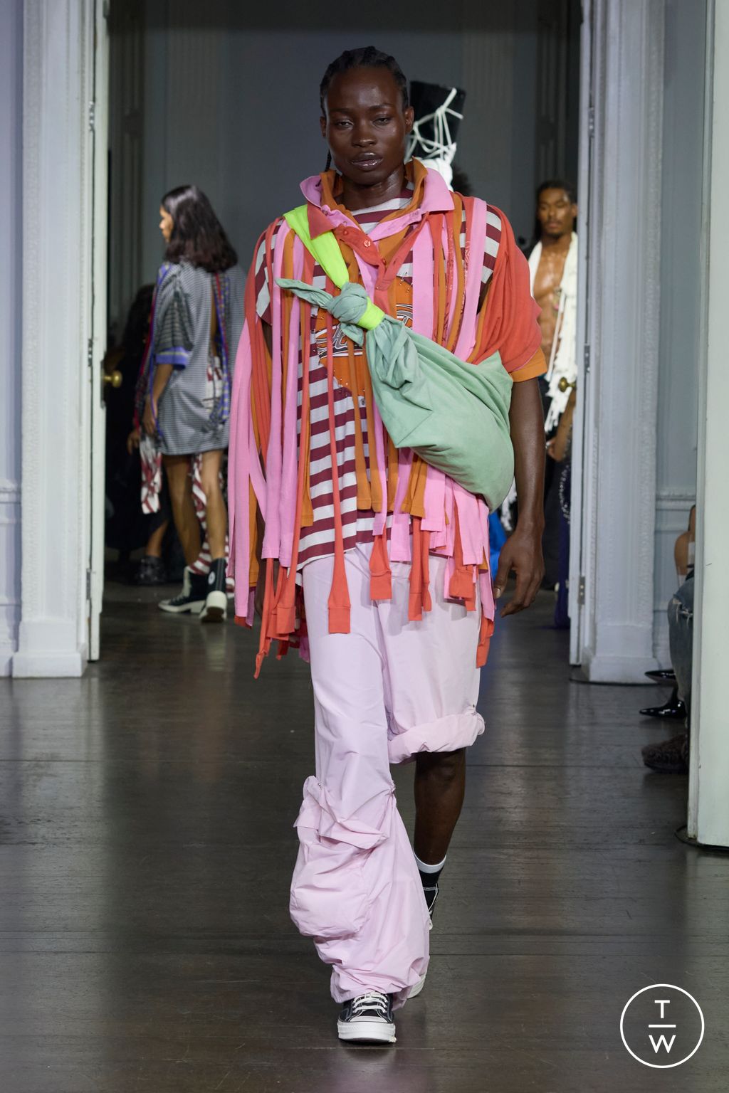 Fashion Week London Spring/Summer 2026 look 11 de la collection Jawara Alleyne womenswear