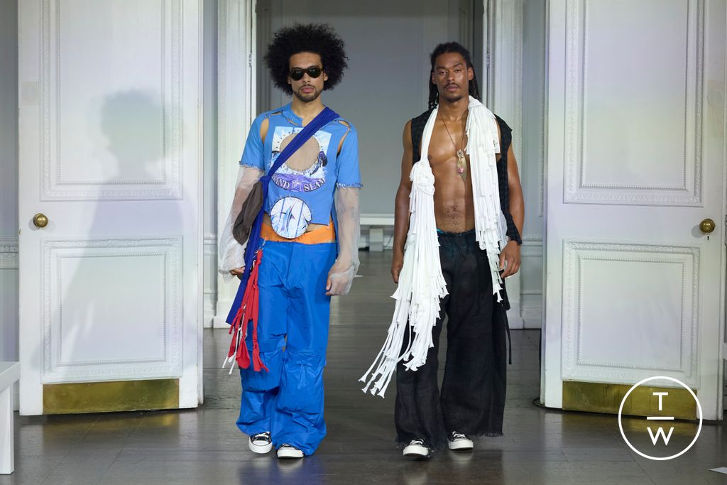 Fashion Week London Spring/Summer 2026 look 13 from the Jawara Alleyne collection womenswear