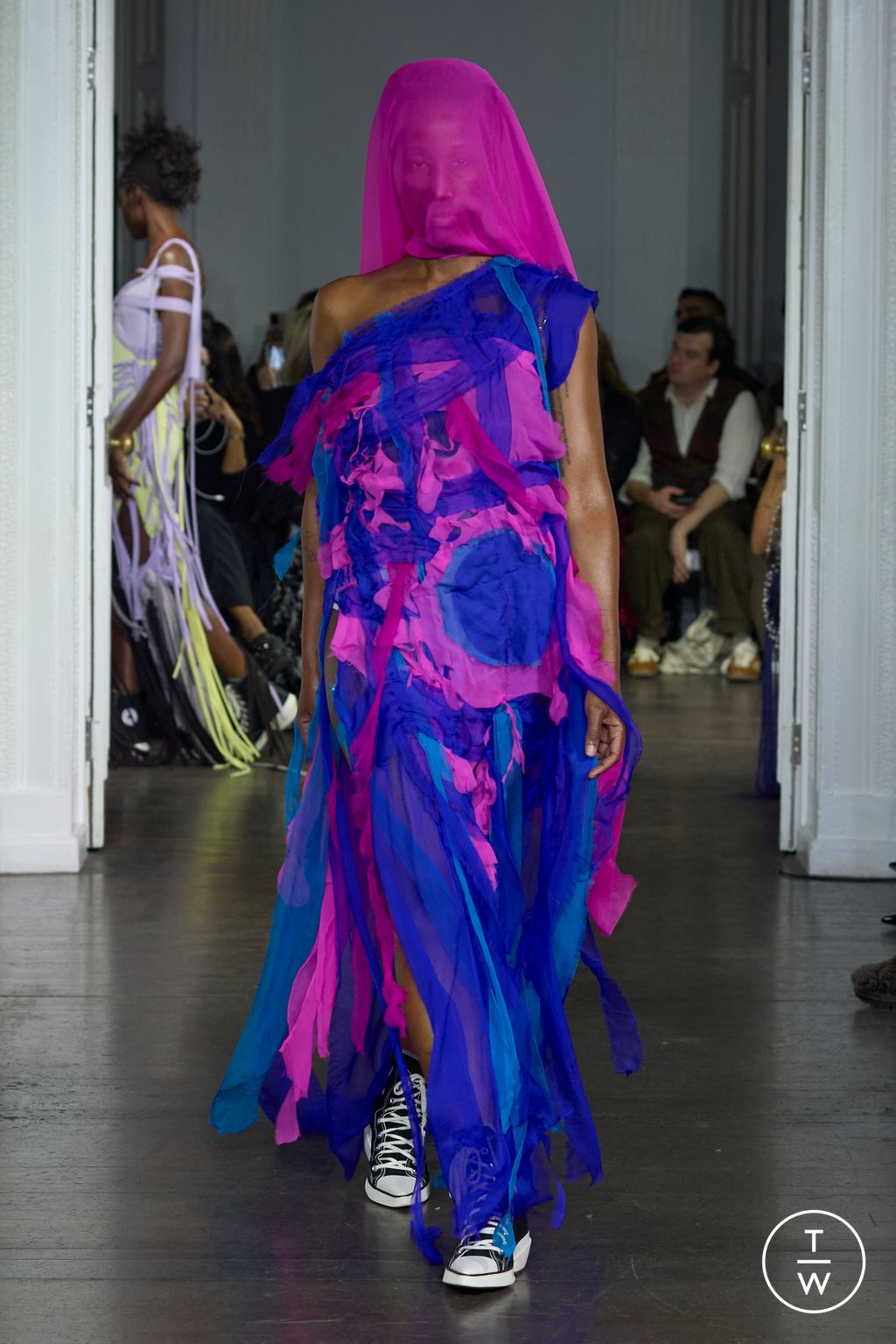 Fashion Week London Spring/Summer 2026 look 16 from the Jawara Alleyne collection womenswear