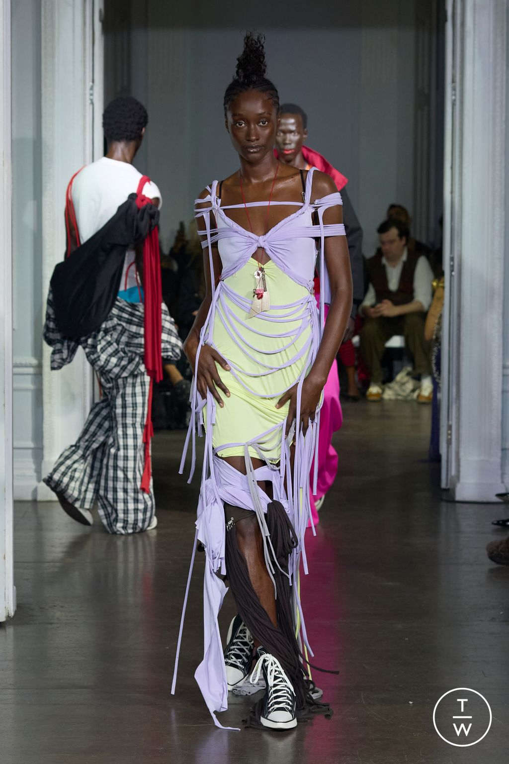 Fashion Week London Spring/Summer 2026 look 19 from the Jawara Alleyne collection 女装