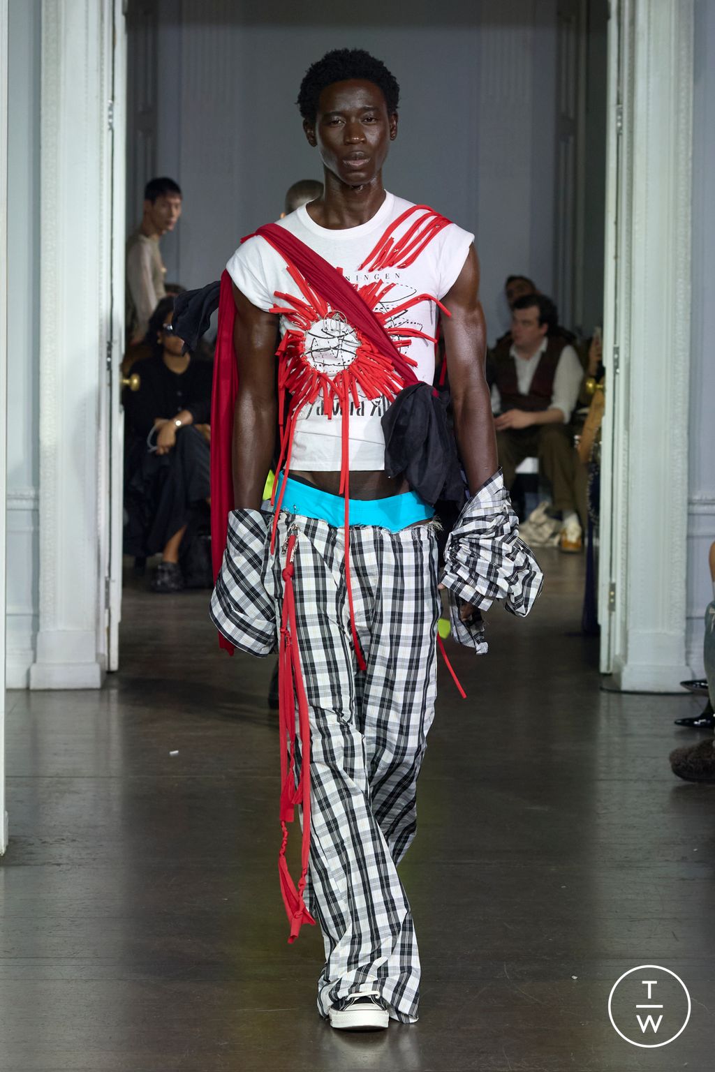 Fashion Week London Spring/Summer 2026 look 22 from the Jawara Alleyne collection 女装