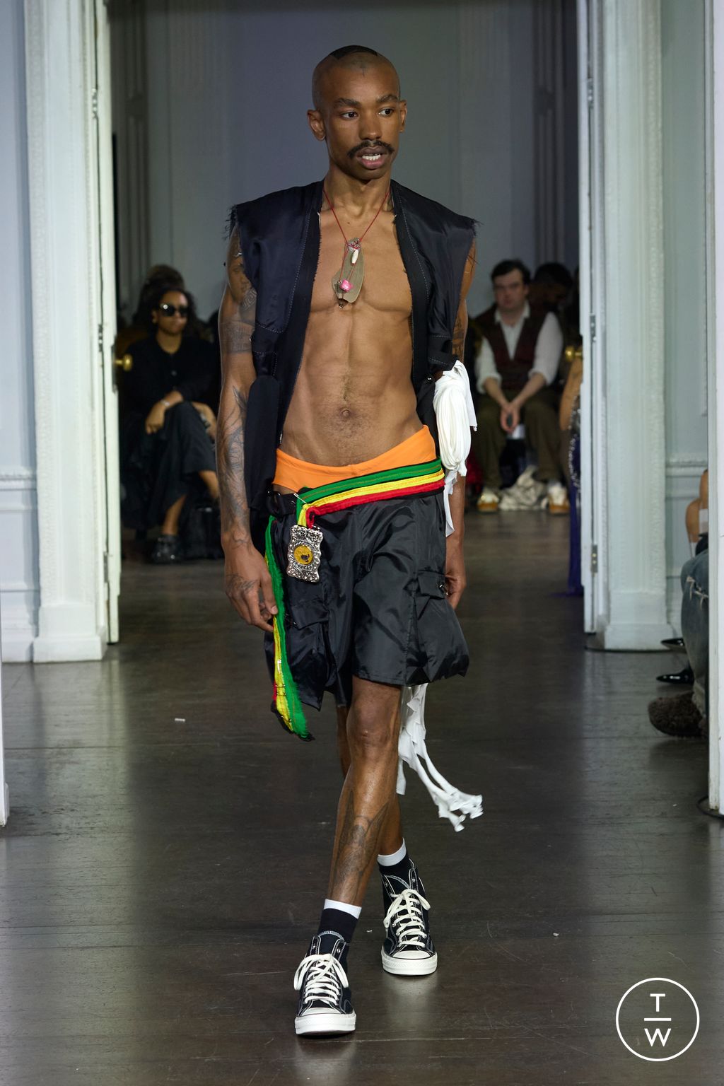 Fashion Week London Spring/Summer 2026 look 25 from the Jawara Alleyne collection womenswear