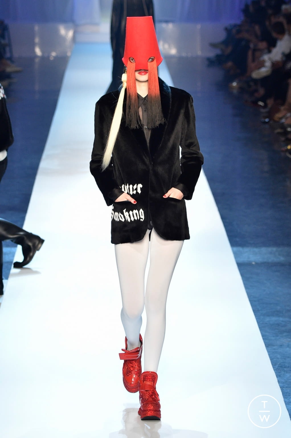 Fashion Week Paris Fall/Winter 2018 look 5 from the Jean Paul Gaultier collection couture