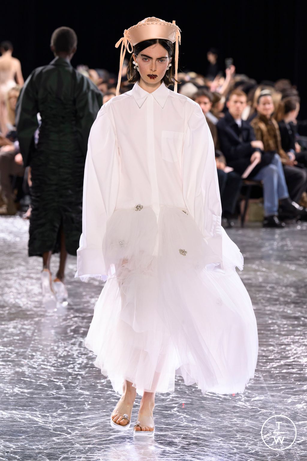 Fashion Week Paris Spring/Summer 2024 look 17 from the Jean Paul Gaultier collection couture