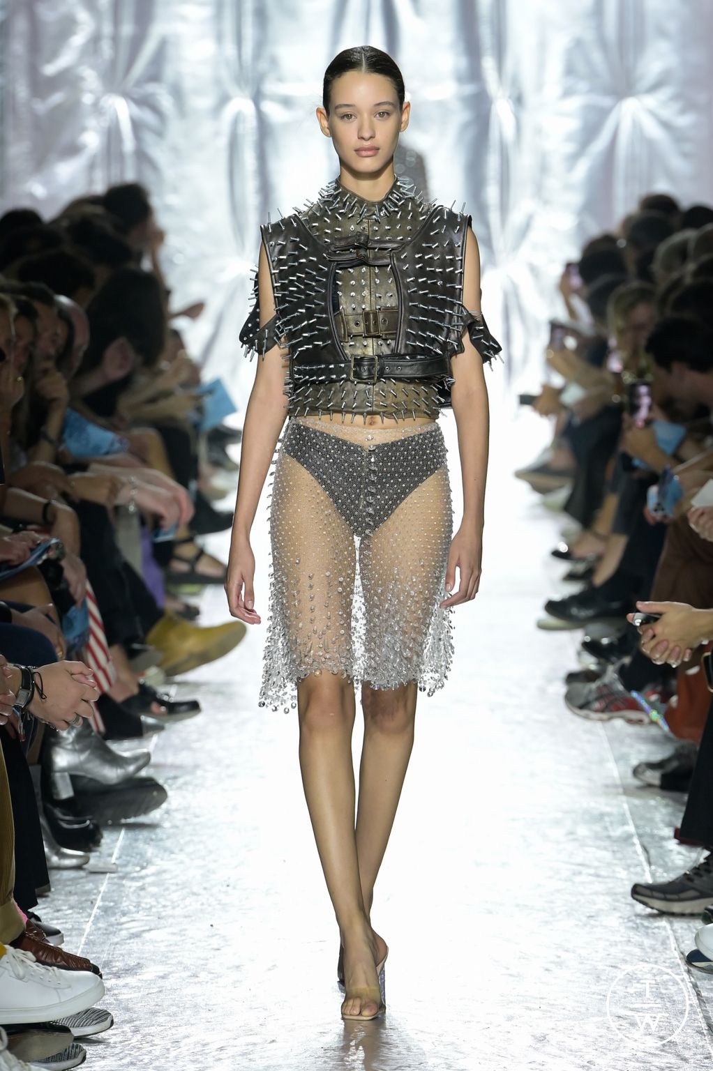 Fashion Week Paris Spring/Summer 2023 look 1 from the Festival de Hyères 2022 collection womenswear