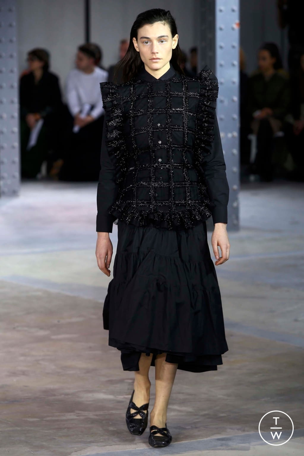 Fashion Week Paris Fall/Winter 2018 look 31 from the Anaïs Jourden collection womenswear