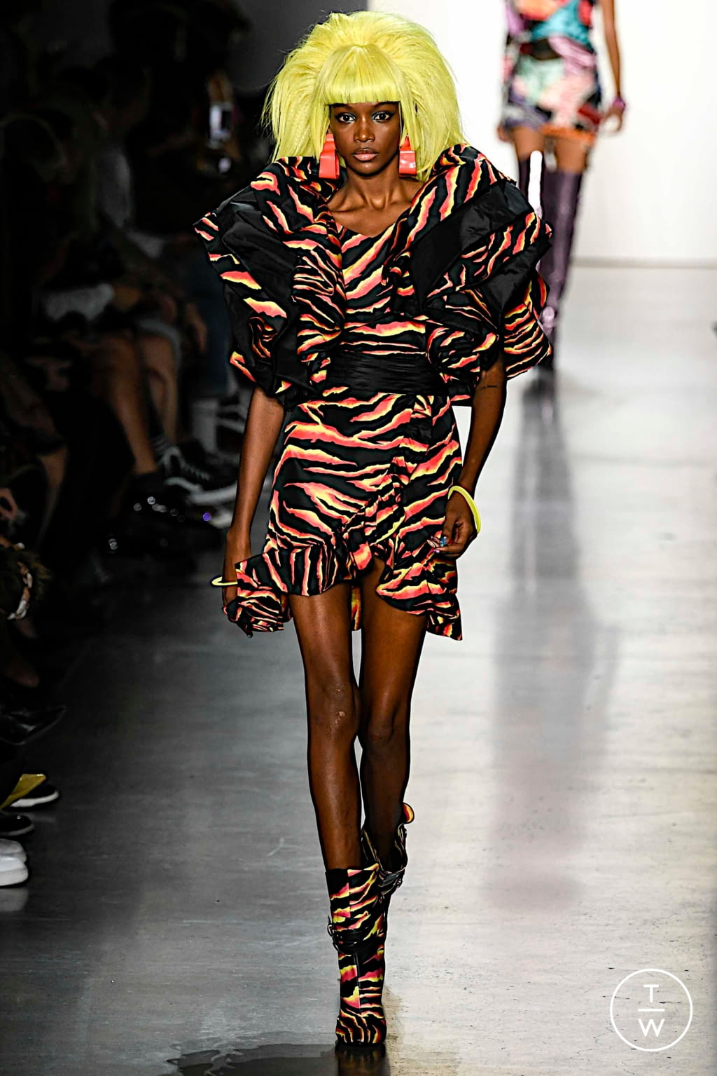 Fashion Week New York Spring/Summer 2020 look 12 from the Jeremy Scott collection womenswear