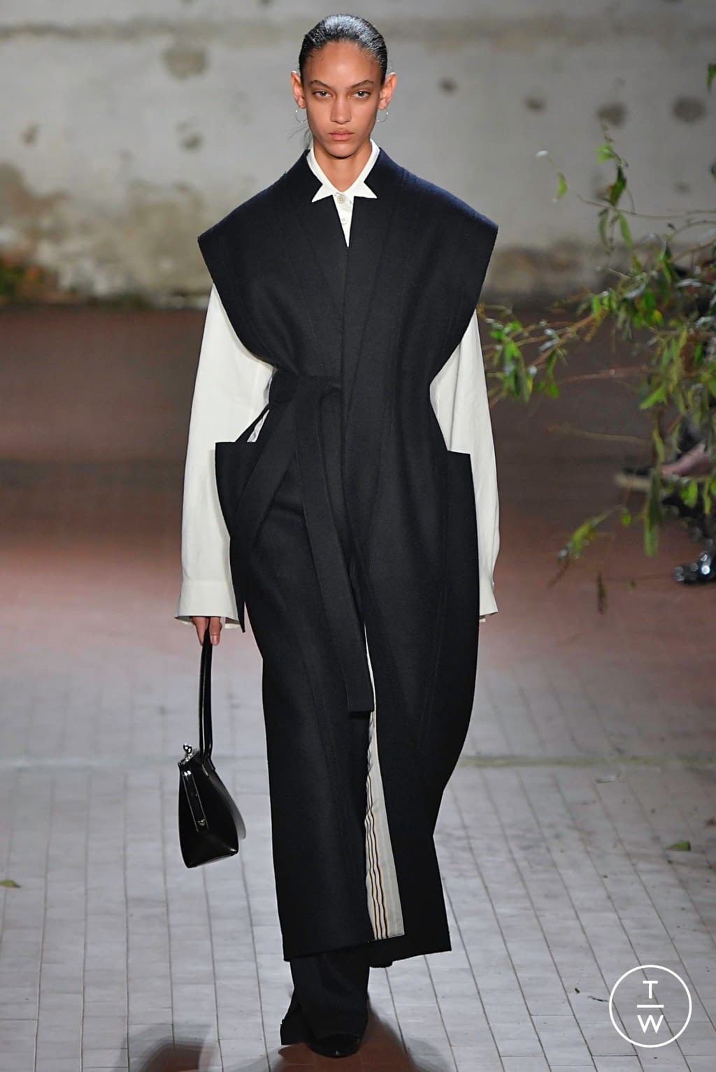 Fashion Week Milan Fall/Winter 2019 look 1 de la collection Jil Sander womenswear