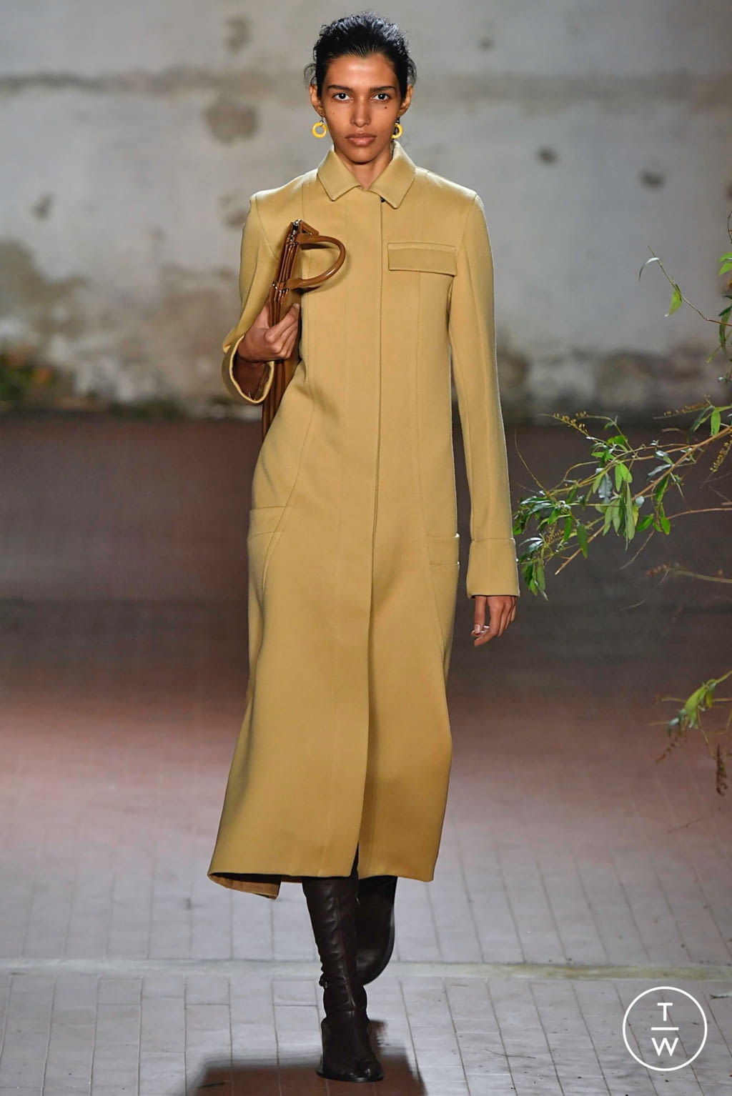 Fashion Week Milan Fall/Winter 2019 look 11 from the Jil Sander collection 女装