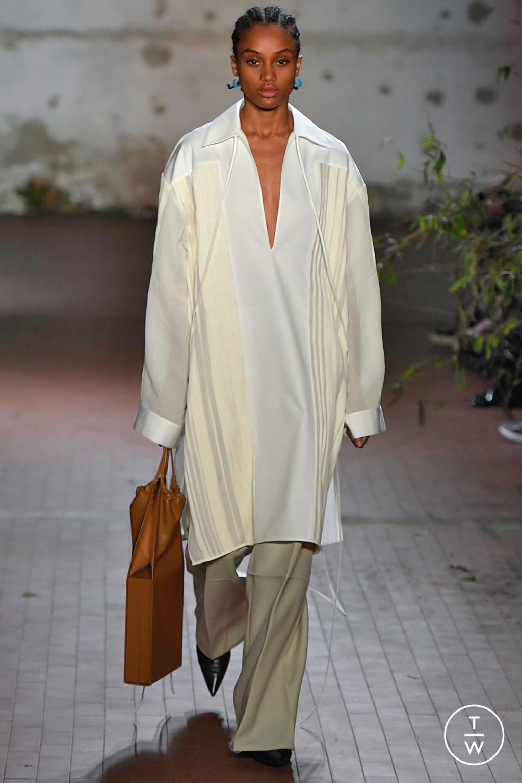 Fashion Week Milan Fall/Winter 2019 look 24 from the Jil Sander collection 女装