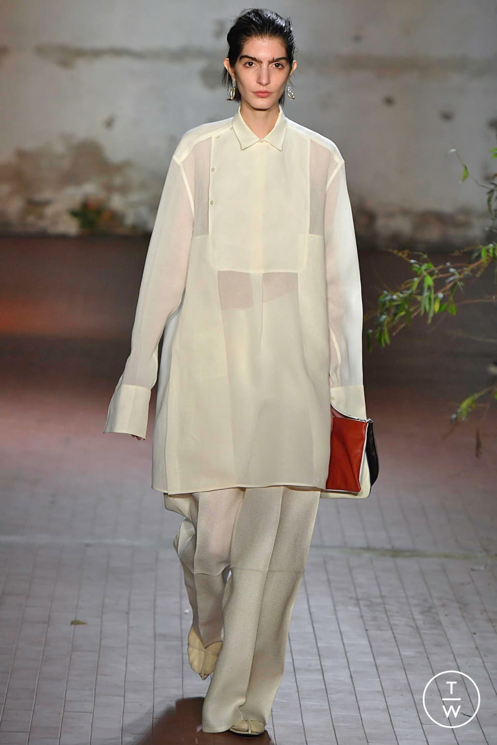 Fashion Week Milan Fall/Winter 2019 look 27 from the Jil Sander collection 女装