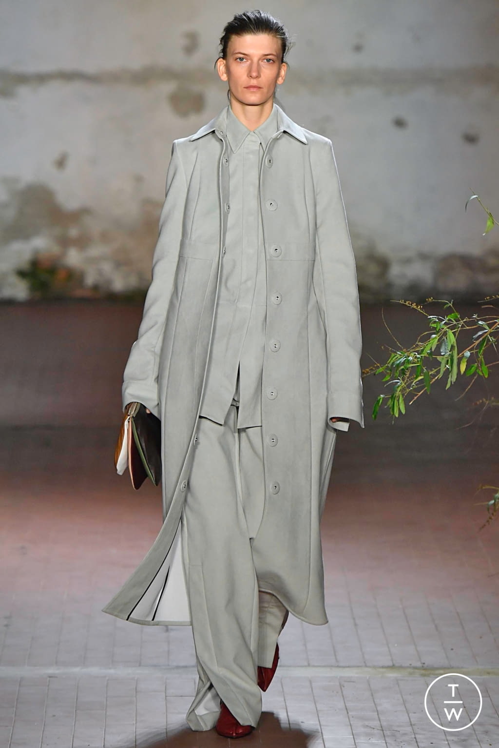 Fashion Week Milan Fall/Winter 2019 look 29 from the Jil Sander collection 女装